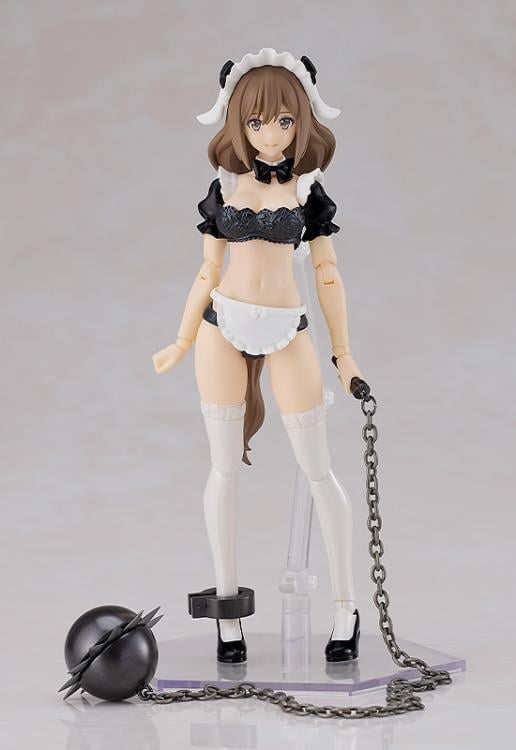 Guilty Princess PLAMAX GP-07 Underwear Body Girl Ran & Jelly (Maid Ver.) Model Kit Gallery Image 10
