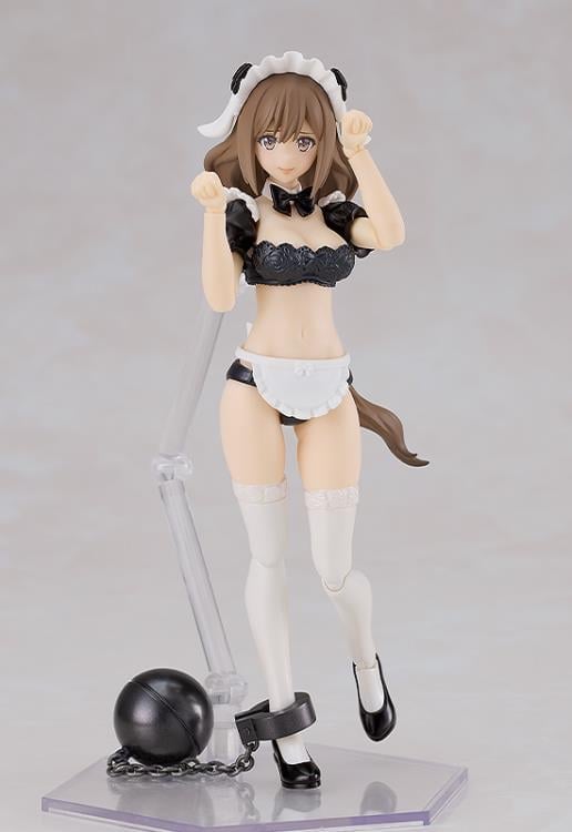 Guilty Princess PLAMAX GP-07 Underwear Body Girl Ran & Jelly (Maid Ver.) Model Kit Gallery Image 9