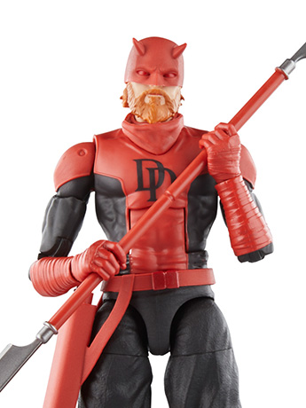 Marvel Knights Marvel Legends Daredevil Action Figure (Mindless One BAF) Gallery Image 2