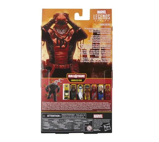 Marvel Knights Marvel Legends Daredevil Action Figure (Mindless One BAF) Gallery Image 10