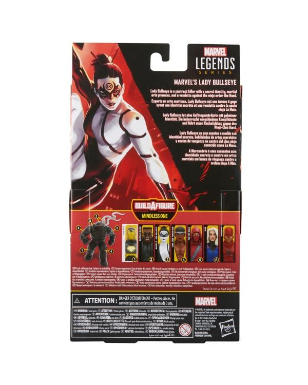 Marvel Knights Marvel Legends Marvel's Lady Bullseye Action Figure (Mindless One BAF) Gallery Image 11