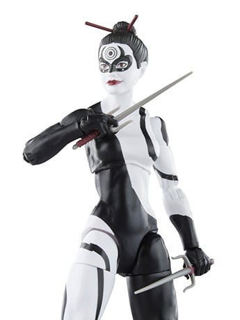 Marvel Knights Marvel Legends Marvel's Lady Bullseye Action Figure (Mindless One BAF) Gallery Image 2