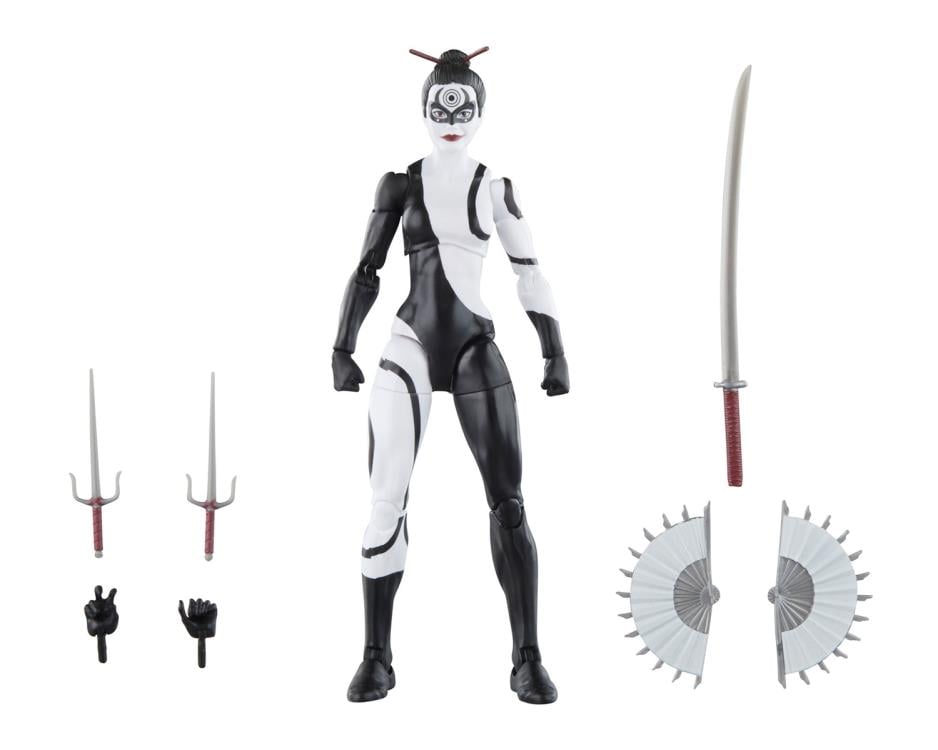 Marvel Knights Marvel Legends Marvel's Lady Bullseye Action Figure (Mindless One BAF) Gallery Image 8
