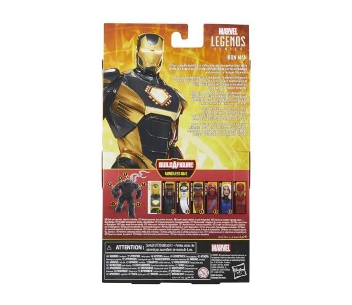 Midnight Suns Marvel Legends Iron Man Action Figure (Mindless One BAF)