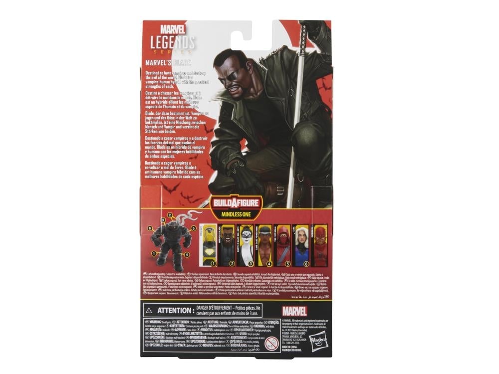 Marvel Knights Marvel Legends Blade Action Figure (Mindless One BAF) Gallery Image 11