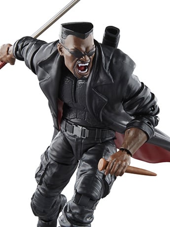 Marvel Knights Marvel Legends Blade Action Figure (Mindless One BAF) Gallery Image 2