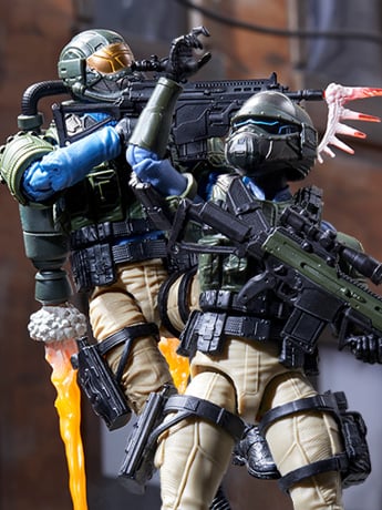 G.I. Joe Classified Series #95 Steel Corps Troopers Two-Pack Gallery Image 2