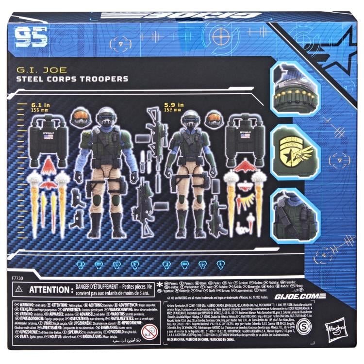 G.I. Joe Classified Series #95 Steel Corps Troopers Two-Pack Gallery Image 12