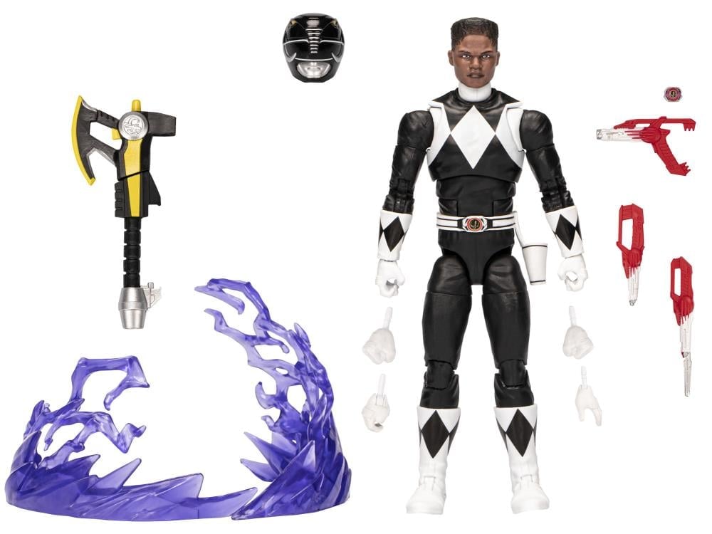 Mighty Morphin Power Rangers Lightning Collection Remastered Black Ranger Gallery Image 15