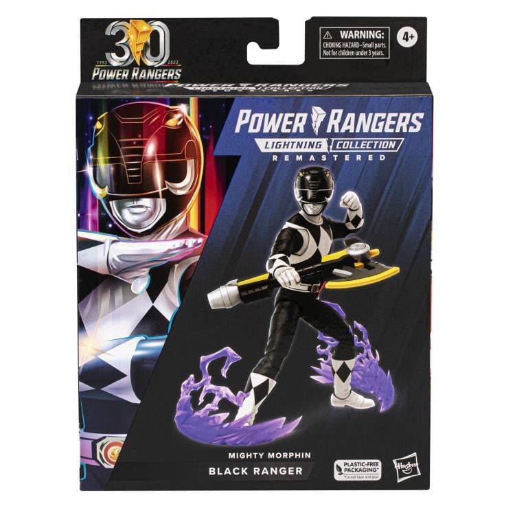 Mighty Morphin Power Rangers Lightning Collection Remastered Black Ranger Gallery Image 16