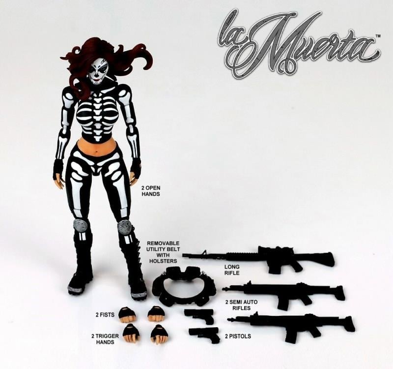 La Muerta 1/12 Scale Action Figure Gallery Image 9