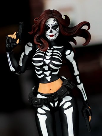 La Muerta 1/12 Scale Action Figure Gallery Image 2