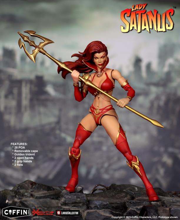 Lady Satanus 1/12 Scale Action Figure Gallery Image 8