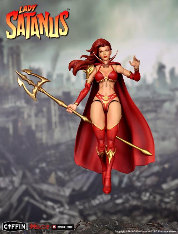Lady Satanus 1/12 Scale Action Figure Gallery Image 5
