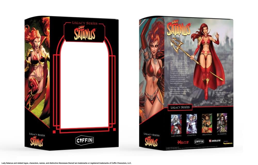 Lady Satanus 1/12 Scale Action Figure Gallery Image 9