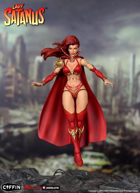 Lady Satanus 1/12 Scale Action Figure Gallery Image 3