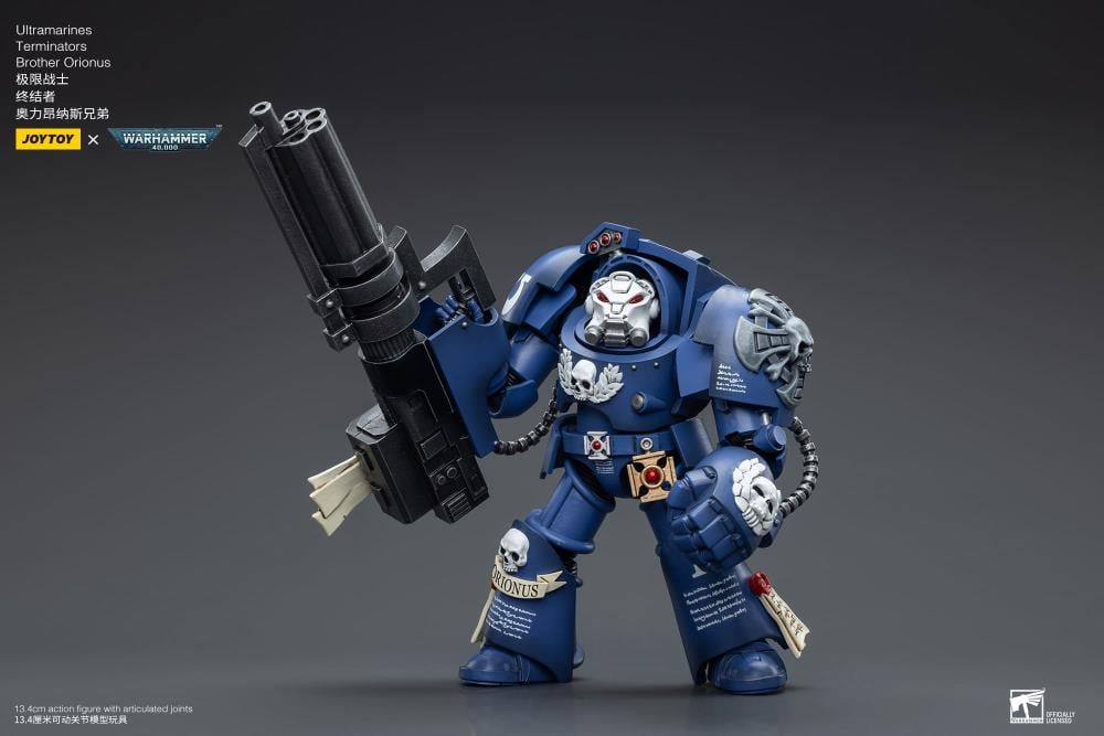 Warhammer 40K Ultramarines Terminators Brother Orionus 1/18 Scale Action Figure Gallery Image 8