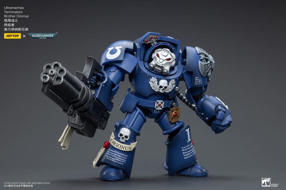 Warhammer 40K Ultramarines Terminators Brother Orionus 1/18 Scale Action Figure Gallery Image 6