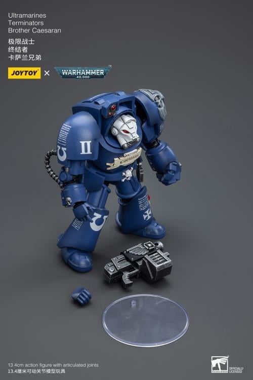 Warhammer 40K Ultramarines Terminators Brother Caesaran 1/18 Scale Action Figure Gallery Image 10