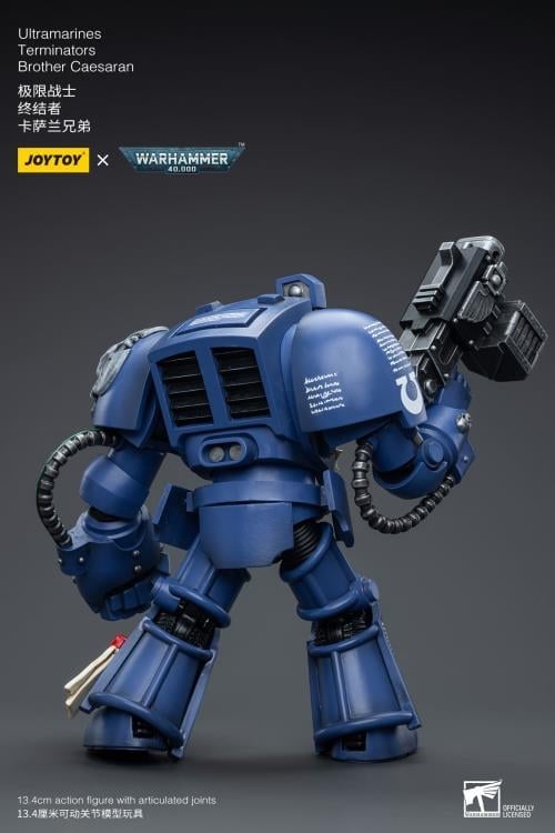 Warhammer 40K Ultramarines Terminators Brother Caesaran 1/18 Scale Action Figure Gallery Image 9
