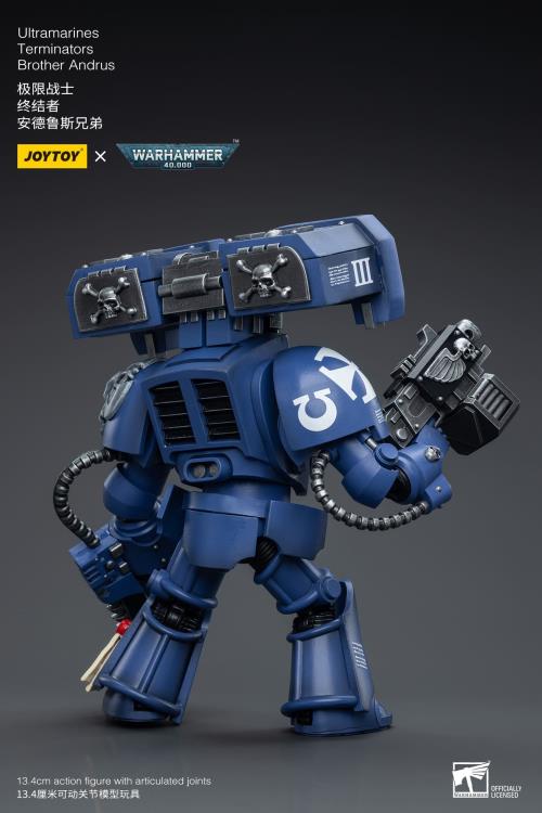 Warhammer 40K Ultramarines Terminators Brother Andrus 1/18 Scale Action Figure Gallery Image 7