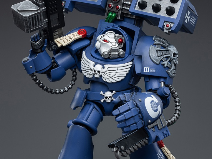 Warhammer 40K Ultramarines Terminators Brother Andrus 1/18 Scale Action Figure Gallery Image 1