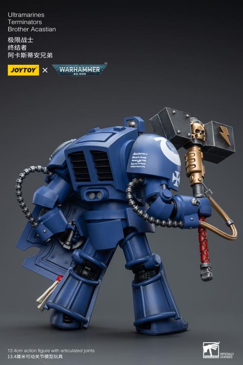 Warhammer 40K Ultramarines Terminators Brother Acastian 1/18 Scale Action Figure Gallery Image 5