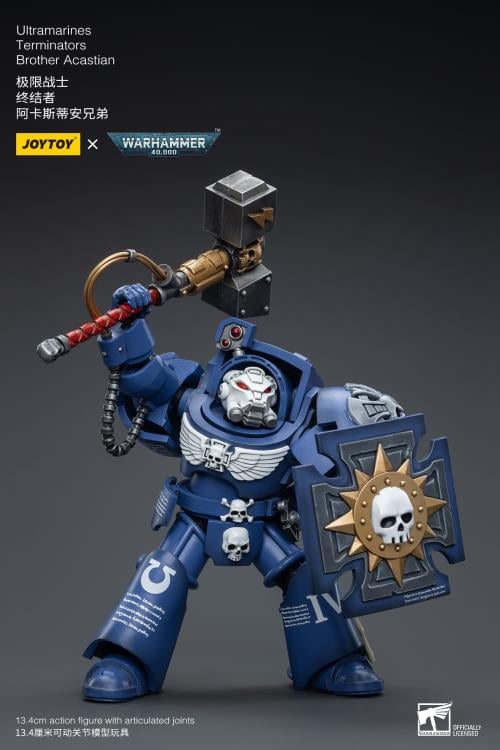 Warhammer 40K Ultramarines Terminators Brother Acastian 1/18 Scale Action Figure Gallery Image 7