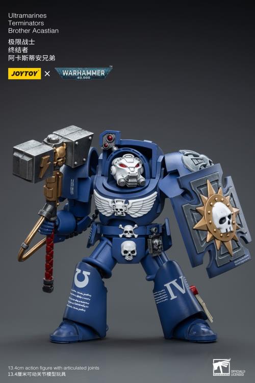 Warhammer 40K Ultramarines Terminators Brother Acastian 1/18 Scale Action Figure Gallery Image 4