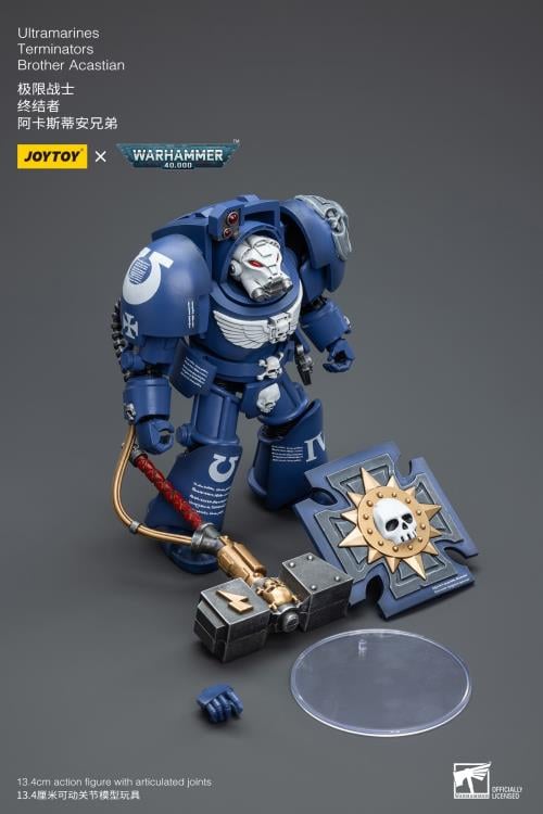Warhammer 40K Ultramarines Terminators Brother Acastian 1/18 Scale Action Figure Gallery Image 10