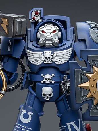Warhammer 40K Ultramarines Terminators Brother Acastian 1/18 Scale Action Figure Gallery Image 2