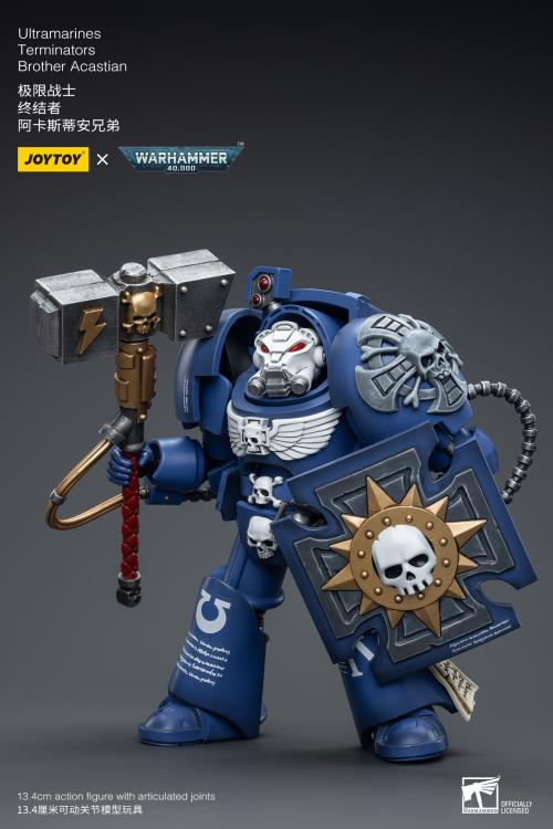 Warhammer 40K Ultramarines Terminators Brother Acastian 1/18 Scale Action Figure Gallery Image 6