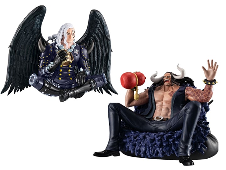 One Piece Suwarasetai Real Kaido and King Two-Pack Gallery Image 1