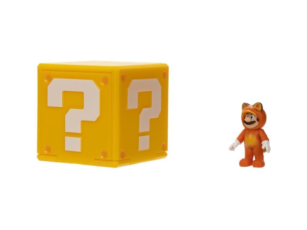 The Super Mario Bros. Movie Tanooki Mario Mini Figure Gallery Image 3
