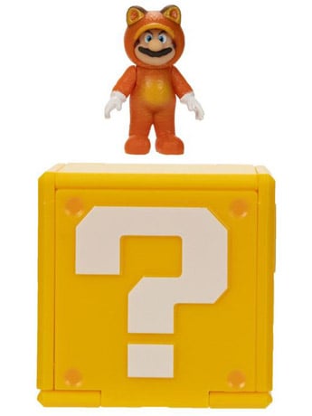 The Super Mario Bros. Movie Tanooki Mario Mini Figure Gallery Image 2