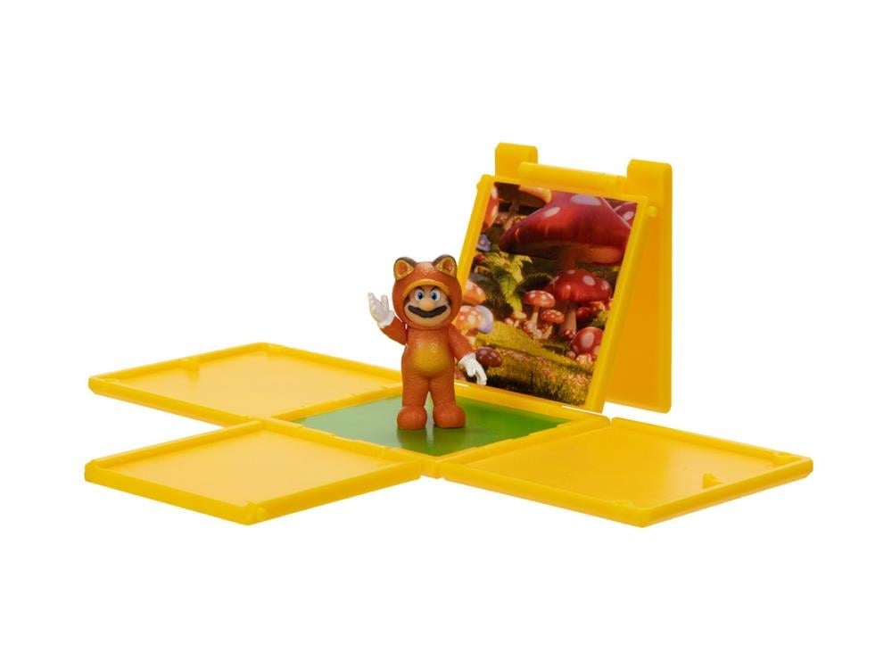 The Super Mario Bros. Movie Tanooki Mario Mini Figure Gallery Image 4