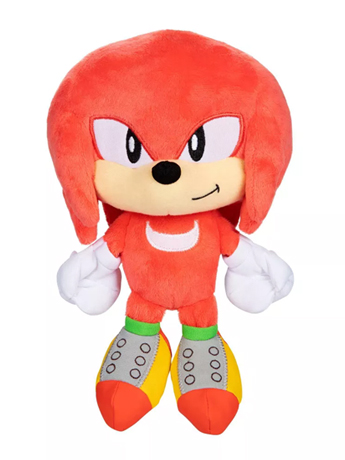 Sonic the Hedgehog 9" Wave 9 Knuckles Plush Gallery Image 2