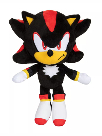 Sonic the Hedgehog 9" Wave 9 Shadow the Hedgehog Plush Gallery Image 2