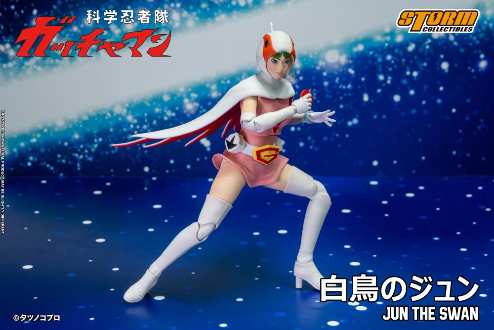 Gatchaman Jun the Swan 1/12 Scale BBTS Exclusive Figure Gallery Image 8