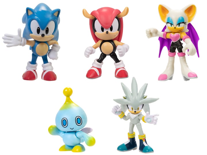 Sonic The Hedgehog 2.5" Figures Wave 13 Set of 5 Figures Gallery Image 1