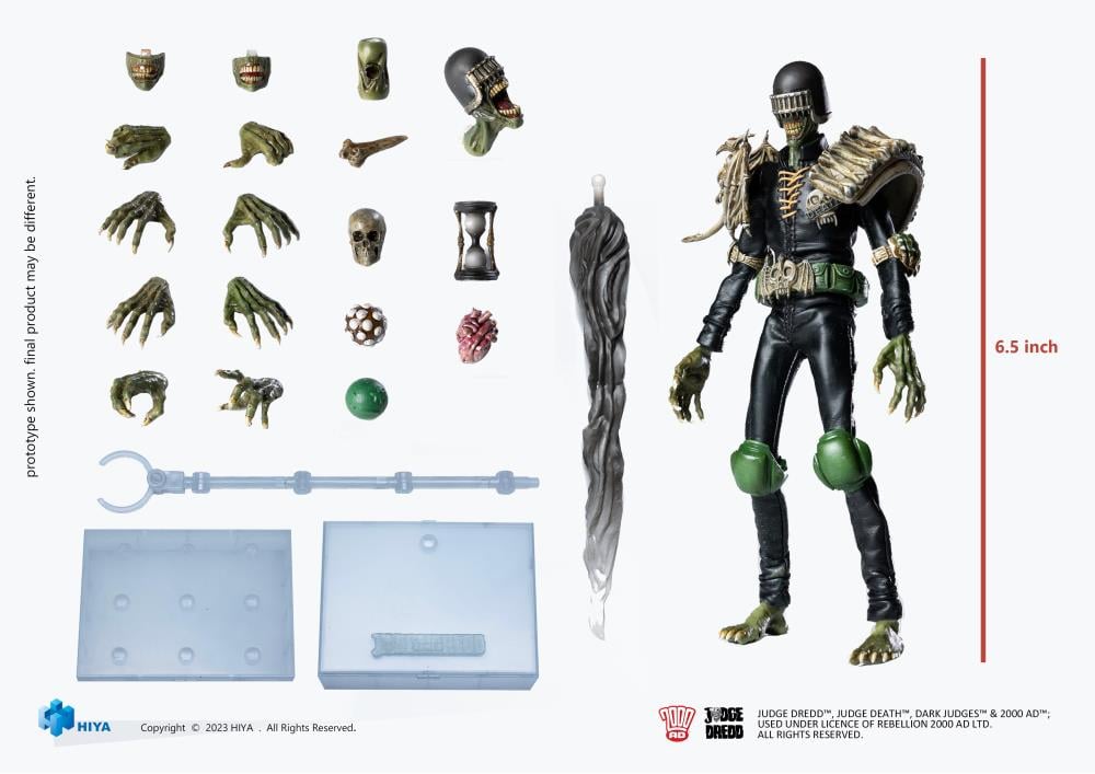2000 AD Exquisite Super Series Judge Death 1/12 Scale Figure Gallery Image 25