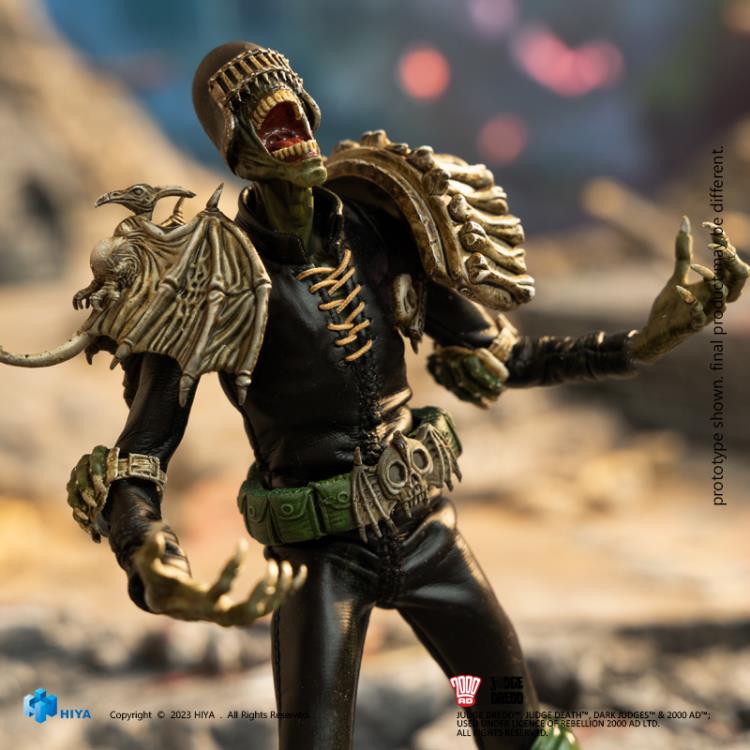 2000 AD Exquisite Super Series Judge Death 1/12 Scale Figure Gallery Image 18