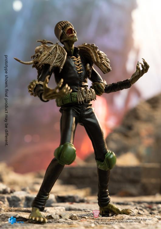 2000 AD Exquisite Super Series Judge Death 1/12 Scale Figure Gallery Image 4