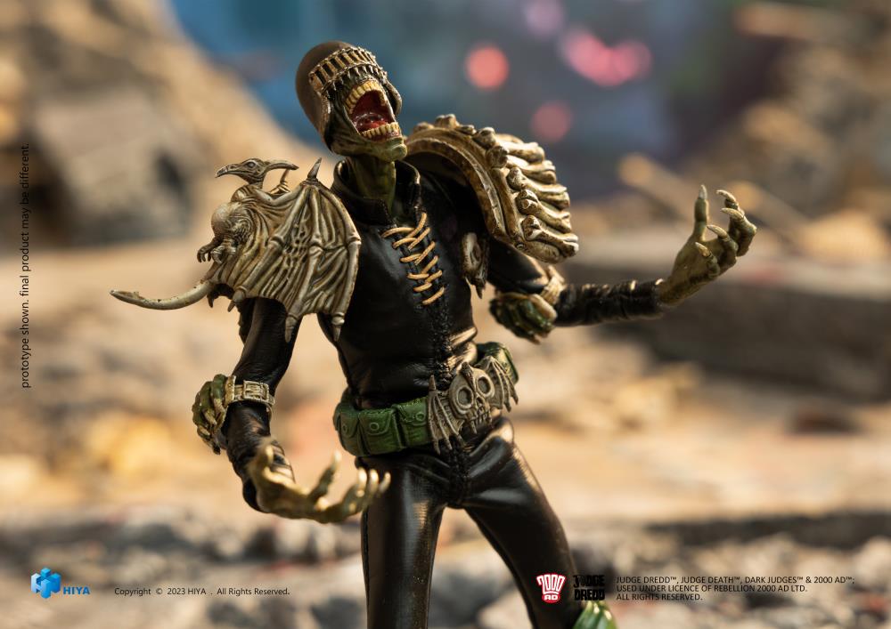 2000 AD Exquisite Super Series Judge Death 1/12 Scale Figure Gallery Image 8