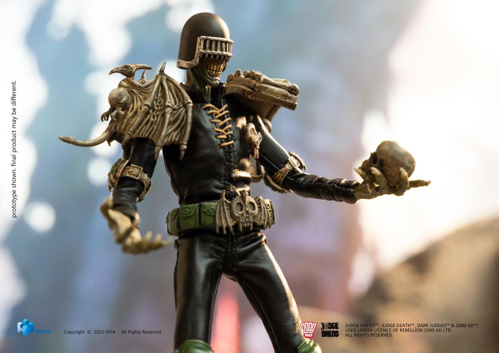 2000 AD Exquisite Super Series Judge Death 1/12 Scale Figure