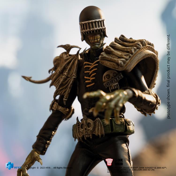 2000 AD Exquisite Super Series Judge Death 1/12 Scale Figure Gallery Image 14