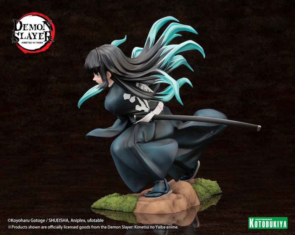 Demon Slayer: Kimetsu no Yaiba ArtFX J Muichiro Tokito 1/8 Scale Figure Gallery Image 4