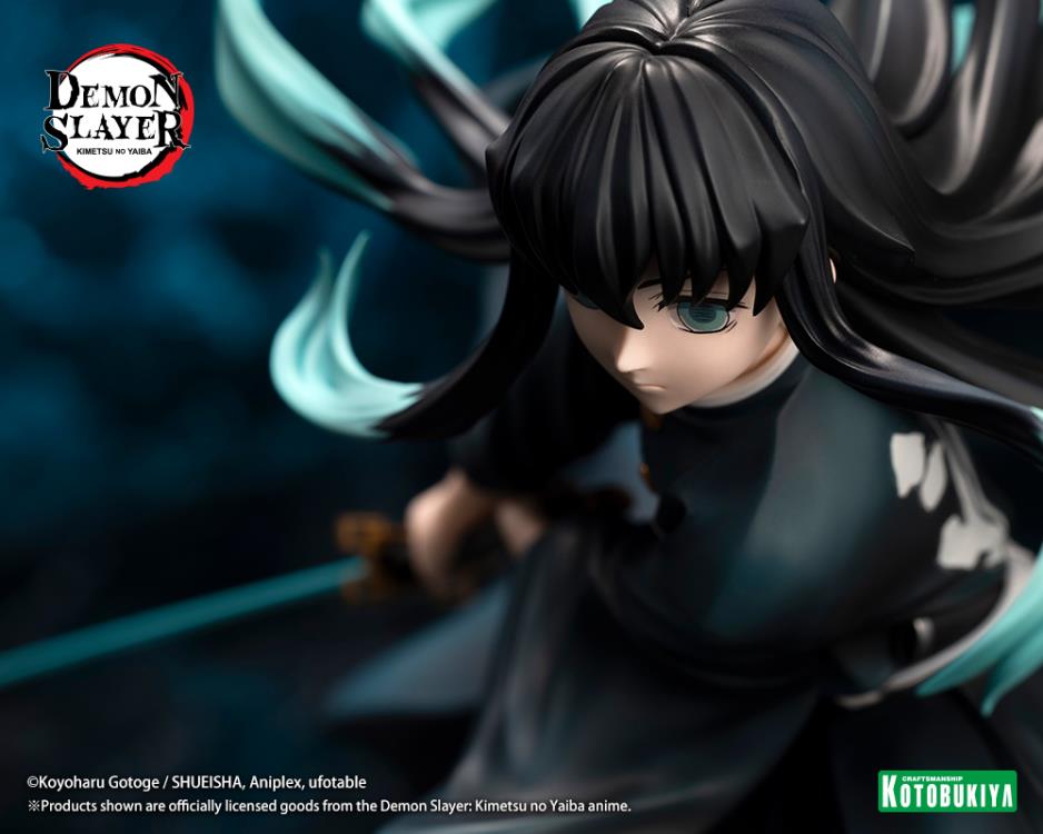 Demon Slayer: Kimetsu no Yaiba ArtFX J Muichiro Tokito 1/8 Scale Figure Gallery Image 12
