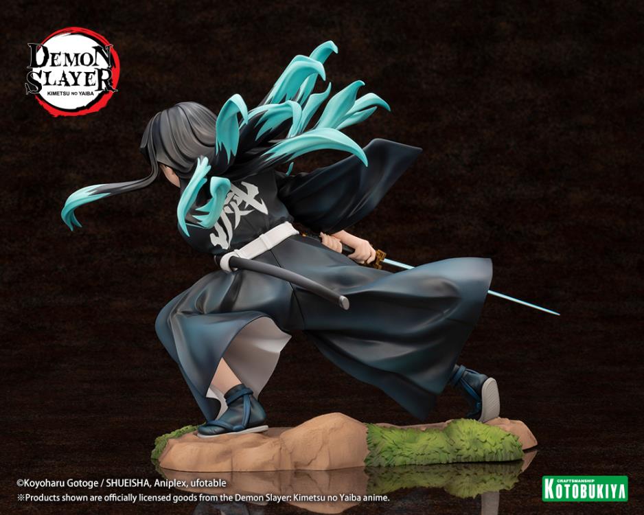 Demon Slayer: Kimetsu no Yaiba ArtFX J Muichiro Tokito 1/8 Scale Figure Gallery Image 5