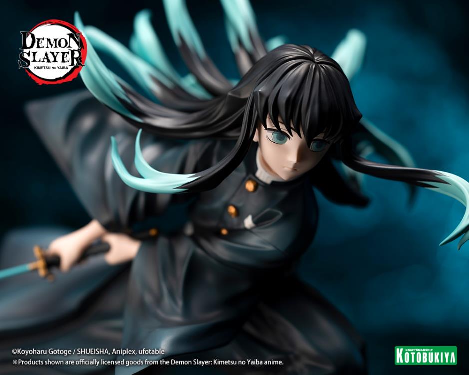 Demon Slayer: Kimetsu no Yaiba ArtFX J Muichiro Tokito 1/8 Scale Figure Gallery Image 13